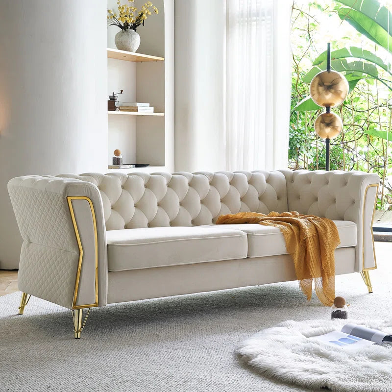 Ilean 87.4'' Velvet Sofa